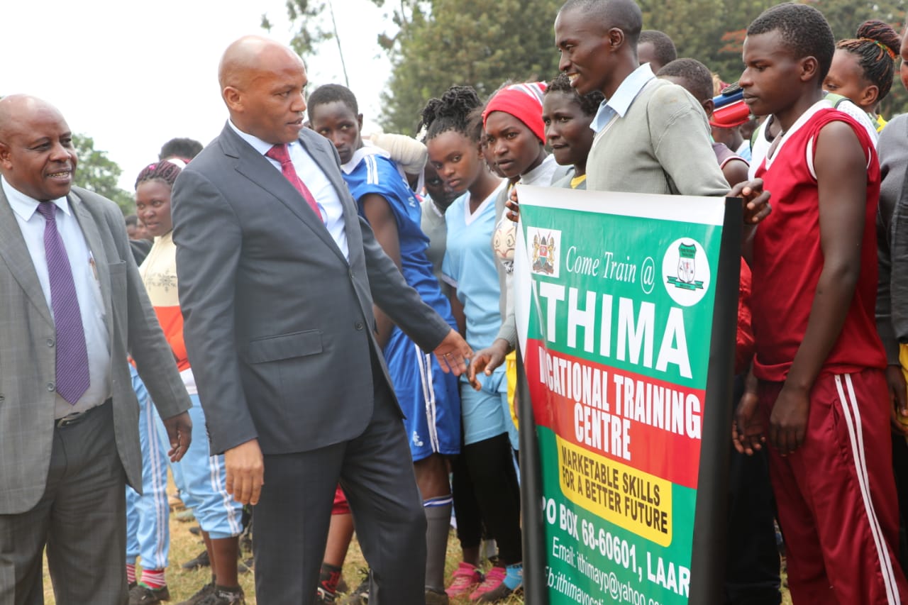 County Government holds inter VTCs ball games to promote talent development.